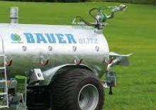 Цистерни за течен оборски тор Bauer Irrigation Pump tanker P53 single axle