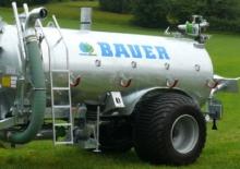 Цистерни за течен оборски тор Bauer Irrigation Pump tanker P61 single axle
