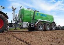 Цистерни за течен оборски тор Bauer Irrigation Pump tanker poly 105 EA single axle