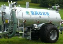 Цистерни за течен оборски тор Bauer Irrigation Vacuum tanker V100TL tandem axle