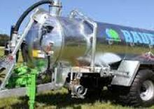 Цистерни за течен оборски тор Bauer Irrigation Vacuum tanker V155TL tandem axle
