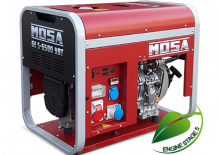 Дизелови генератори Mosa GE 6500 DES/GS