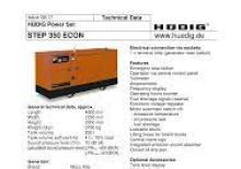 Дизелови генератори Hüdig Step 350 ECON