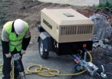 Преносими компресори за въздух - дизелови, електрически, бензинови Doosan 7/120