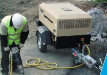 Преносими компресори за въздух - дизелови, електрически, бензинови Doosan 7/26EG