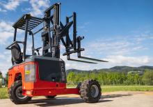 Дизелови вилични високоповдигачи, монтирани върху камион Palfinger FLC 203 4W 