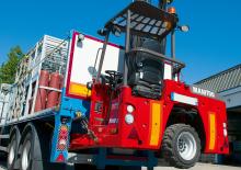Дизелови вилични високоповдигачи, монтирани върху камион Manitou TMM 25-4 W