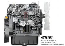 Двигатели Yanmar 4TN101FDT