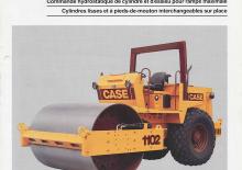 Еднобандажни валяци Case 1102DA