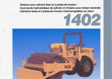 Еднобандажни валяци Case 1402D