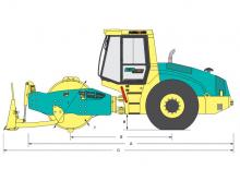Еднобандажни валяци Ammann ASC 110 D