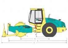 Еднобандажни валяци Ammann ASC 200 PD / PDHD, PDHT