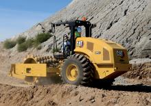 Еднобандажни валяци Caterpillar CP12