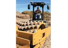 Еднобандажни валяци Caterpillar CP56B