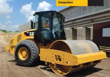 Еднобандажни валяци Caterpillar CP74