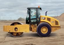 Еднобандажни валяци Caterpillar CS14
