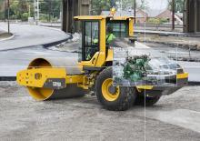 Еднобандажни валяци Volvo SD115B