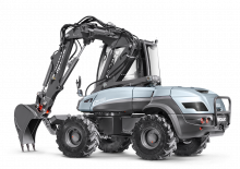Електрически колесни багери Mecalac e12