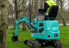 Електрически верижни багери Sunward SWE10FED
