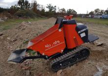 Електрически верижни самосвали Kubota KC70VSL-4e