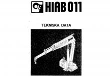 Електрични товарни кранове Hiab 011 B