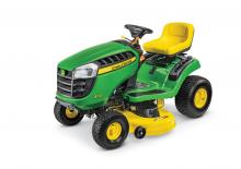 Косачки за трева и градински трактори John Deere E110