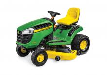 Косачки за трева и градински трактори John Deere E140