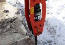 Хидравлични чукове Sandvik BR 333