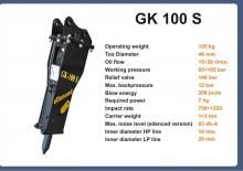 Хидравлични чукове Italdem GK 100 S 