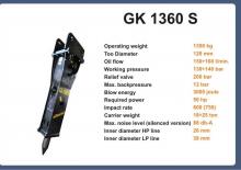 Хидравлични чукове Italdem GK 1360 S 