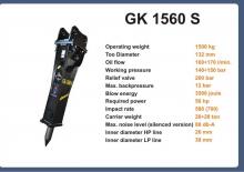 Хидравлични чукове Italdem GK 1560 S 