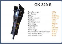 Хидравлични чукове Italdem GK 320 S