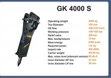 Хидравлични чукове Italdem GK 4000 S 