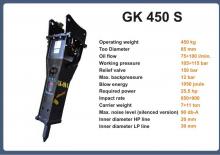 Хидравлични чукове Italdem GK 450 S