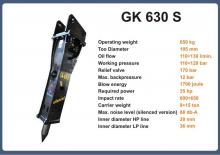 Хидравлични чукове Italdem GK 630 S 