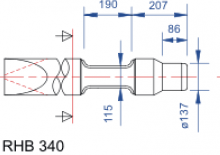 Хидравлични чукове Hanwoo RHB 340 BA