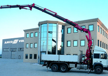 Хидравлични товарни кранове Amco Veba 828-3 S Jib 3S