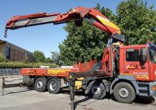 Хидравлични товарни кранове Effer 860 8S 3S
