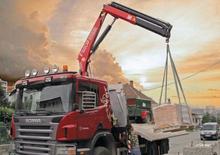 Хидравлични товарни кранове Fassi F 105 AC 0.22 e-active
