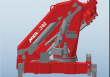 Хидравлични товарни кранове MKG HLK 302 HP a5
