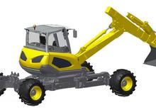 Крачещи багери Menzi M340