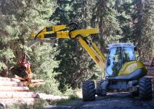 Крачещи багери Menzi M540