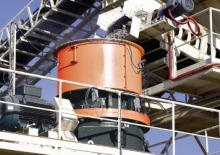 Инсталации (заводи) за рециклиране на чакъл Sandvik CH420