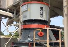 Инсталации (заводи) за рециклиране на чакъл Sandvik CH550