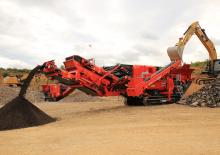 Инсталации (заводи) за рециклиране на чакъл Terex-Finlay I 100 RS