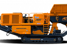 Инсталации (заводи) за рециклиране на чакъл Rockster J800rev