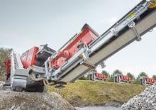 Инсталации (заводи) за рециклиране на чакъл SBM JAWMAX® 300