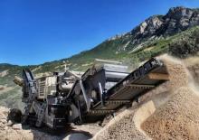 Инсталации (заводи) за рециклиране на чакъл Metso Lokotrack LT 1213 S