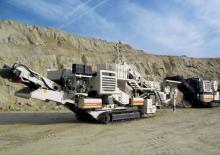 Инсталации (заводи) за рециклиране на чакъл Metso Lokotrack LT 300 GP
