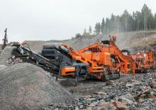 Инсталации (заводи) за рециклиране на чакъл Metso Lokotrack LT 550 GP
